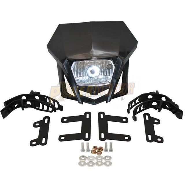 For Honda CRF230 Headlight XR230 Suzuki Kawasaki KLX150 Yamaha WR450 Universal Motocross Accessories Motorcycle Headlight Plate