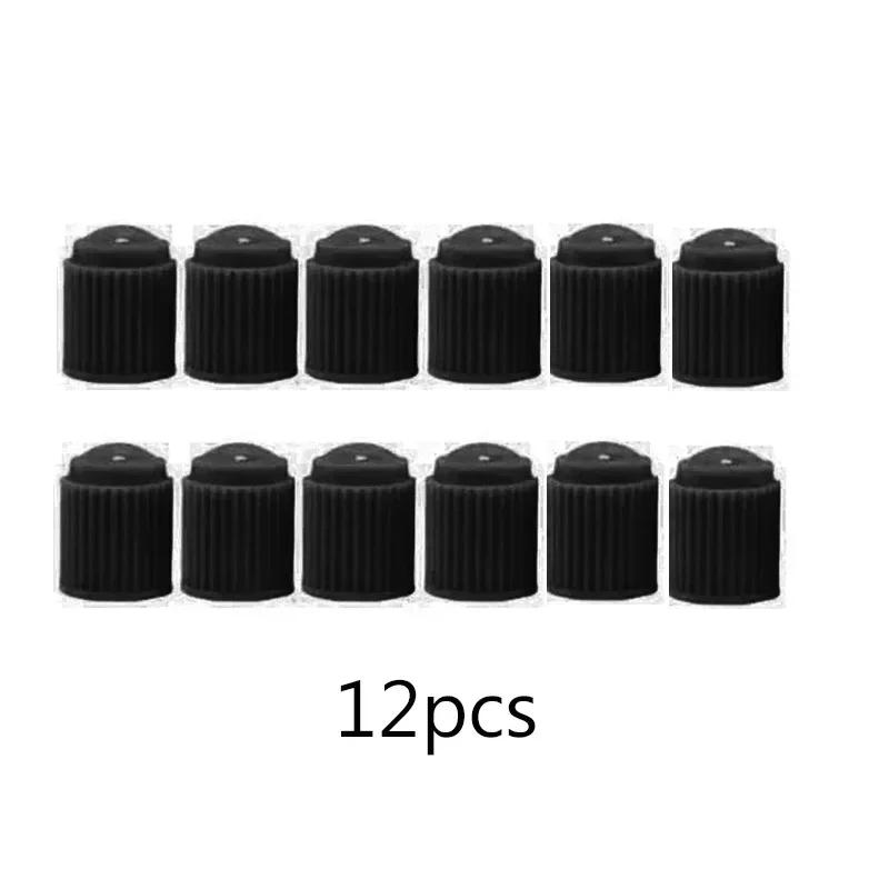

1000/4PCS Car Tire Valve Plastic Black Bike Tyre Valve Caps with O Seal Ring Dome Shape Dust Valve for Car Bicycles Motorcycles