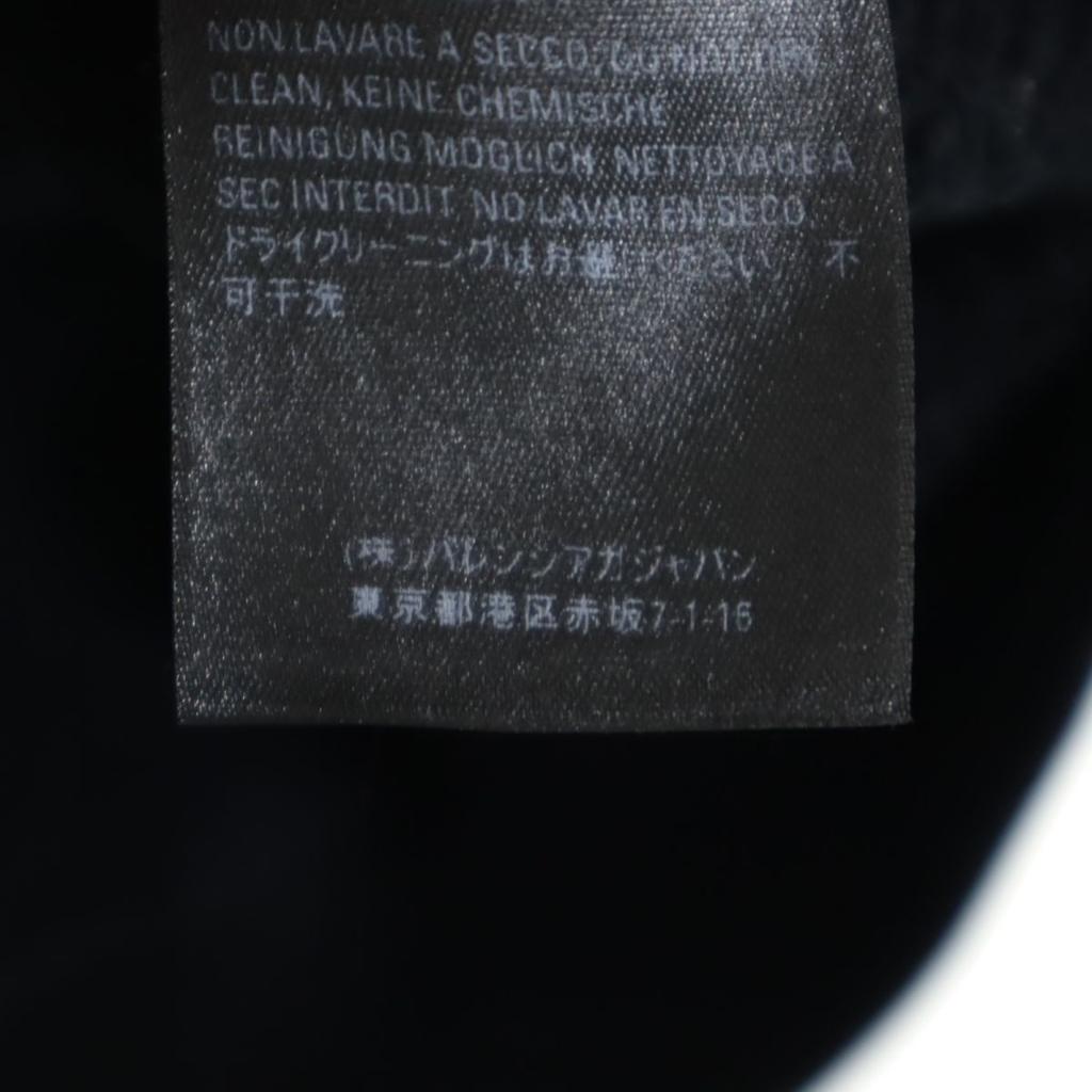 BALENCIAGA Long sleeve Sweatshirts XS black Hood: Fleece lining Women Used
