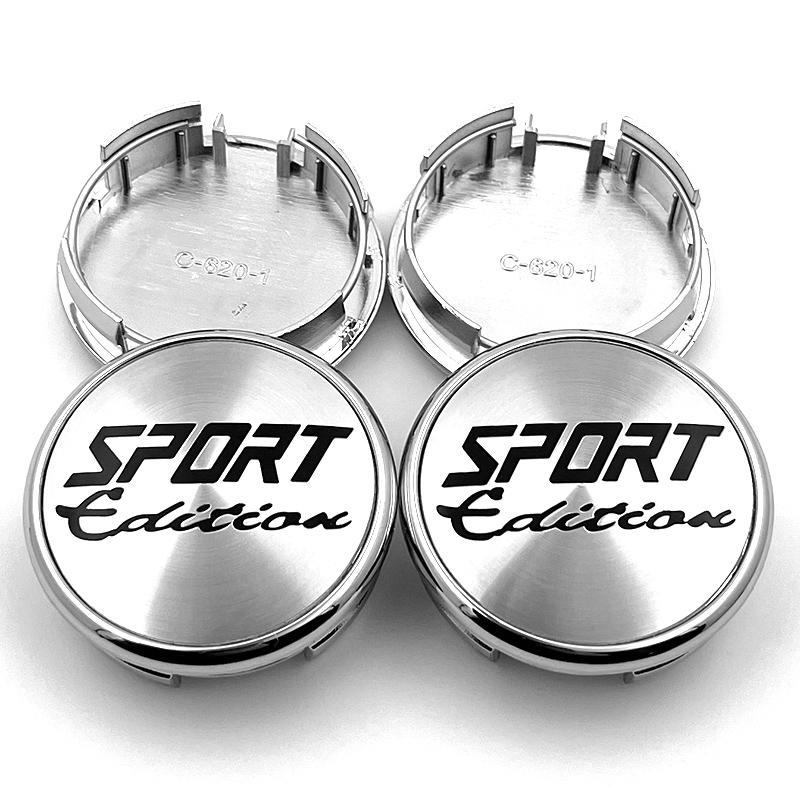 4pcs/lot Sport Edition Logo 57mm Car Wheel Center Cap For Toyota Wheels Sport Rim Hub Caps Cover