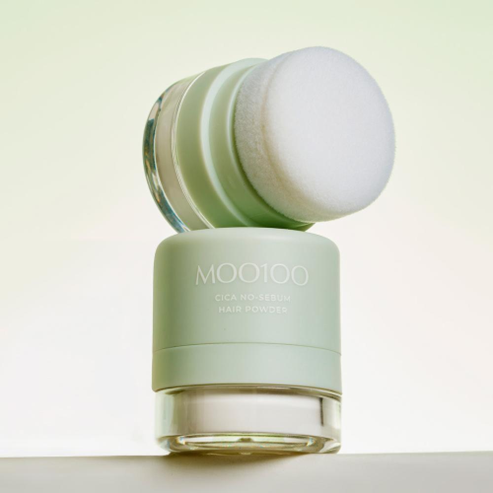 Moo100 Порошок для волос с экстрактом оленя от жирности 001 No White Cica No Sebum Hair Powder