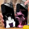 JJK Utahime Iori Glass Mobile Phone Case for Samsung Galaxy S26 S25 S24 S23 S22 S21 S20 Note20 Plus FE Ultra Colorful Cover