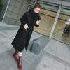 Autumn and Winter Mid-length Woolen Windbreaker Women's Slimming Over-the-knee Coat Coat