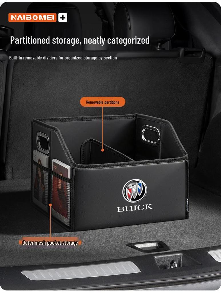 Decorative Trunk Storage Box for Geely Xingyue, Binyue, Emgrand, Borui, Geometry, and ICON