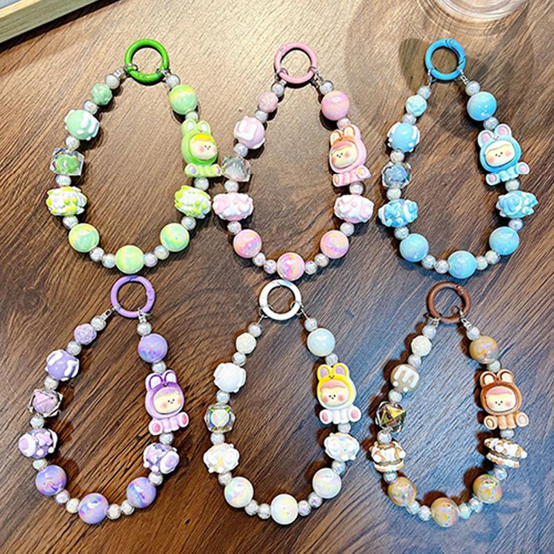 Phone Chain Trendy Pendant For Iphone Samsung Universal Accessories Lanyard Hanging Rope For Girl Pendant