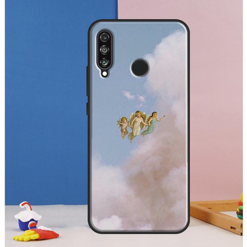 Renaissance Angel Aesthetic Case For Huawei Nova 10 9 SE 8i 11i 12i 12s Y60 Y61 Y70 Y90 Y72 Y73 Y91 P60 Pro P30 P40 Lite