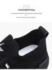 Men's Breathable Mesh Flyknit Casual Shoes - 2026 Spring/Summer Collection, Flat Bottom, Comfortable Board Shoes