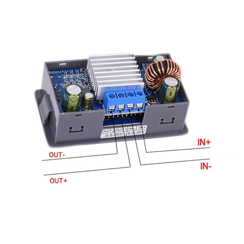 Machinin Adjustable Direct Current Step Up Down Potential Regulator LCD Display Constant Current Power Module