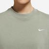 Nike Casual Solid Color Logo Short Sleeve Round Neck T-Shirt Women Tops Light-Army-Green DA0324-320