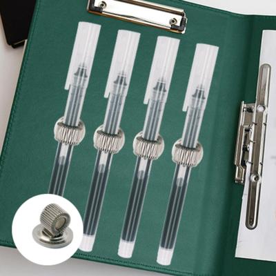 2KS Multifunkční Spona na Pero Pružinová Vložka na Pero Klipy Držák na Pero Ocelový Držák na Pero Samolepicí Klipy na Pero Stolní Úložiště