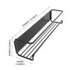 Magnetic Fridge Shelf Space Saving Non Punch Refrigerator Side Seasoning Storage Rack for Home Kitchen