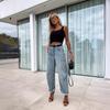 2026 Spring and Autumn Street Fashion Casual Loose Women's Jeans