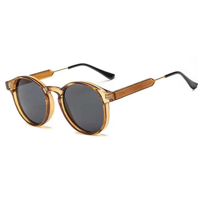 Ochelari de Soare Rotunzi Retro Femei Bărbați Design de Marcă Transparenți Femei Ochelari de Soare Bărbați Oculos De Sol Feminino Lunette Soleil UV400