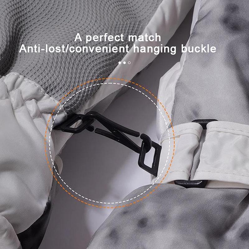 Winter Cycling Gloves Non Slip Touch Ski Gloves Snowboard Accessories Waterproof Pocket Warm Men'S And Women'S Gloves