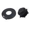 Grass Trimmer Replacement Kit 252 Including Head Spool Spring Cover and Clips To Support Various Lawn Mowing Equipment