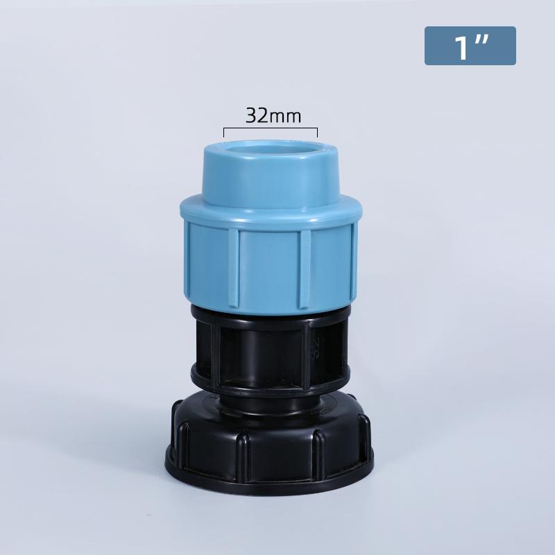 

1 шт. Адаптер для бака IBC 1 3/4 1/2 Крупная резьба Фитинги для бака для воды Угловой прямой адаптер для шланга для выхода Фитинги для дома и сада