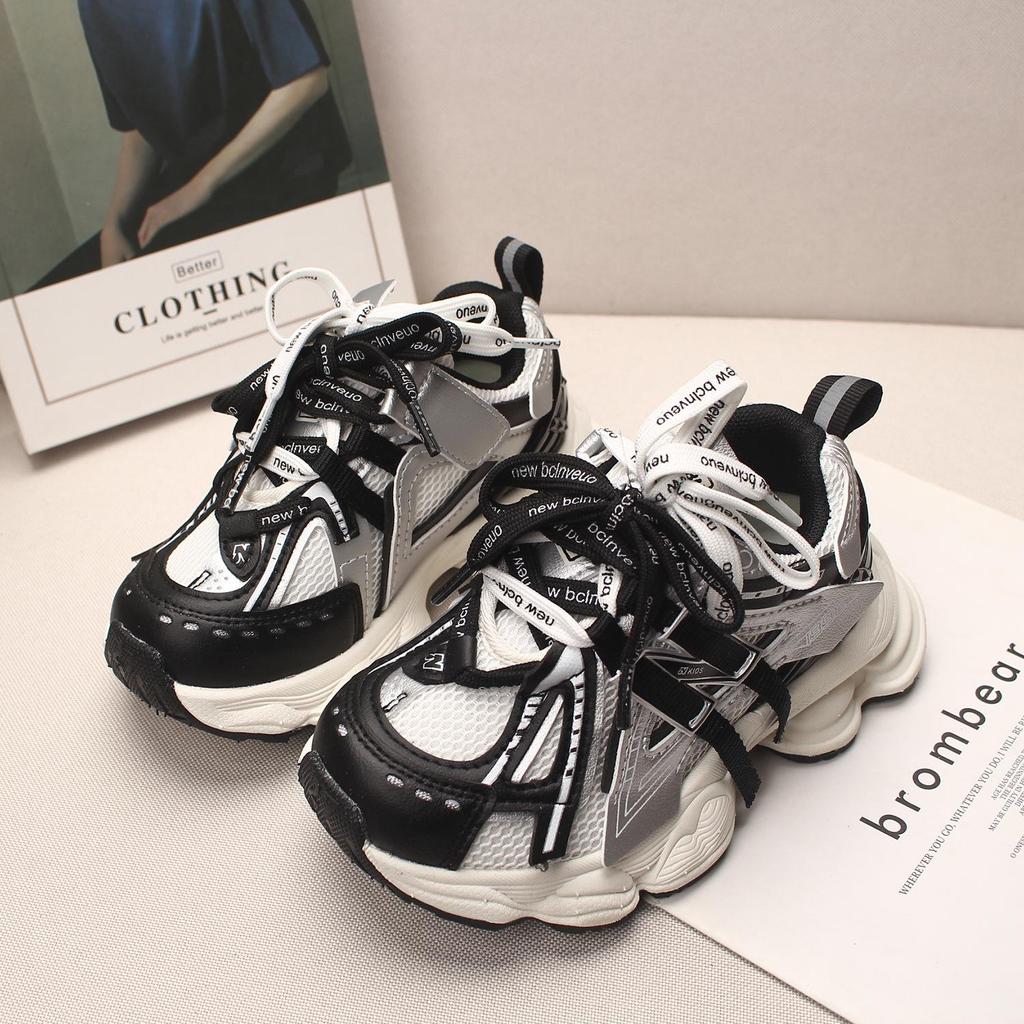 2026 Spring Kids' Trendy Sports Shoes - Breathable Mesh Sneakers for Boys & Girls