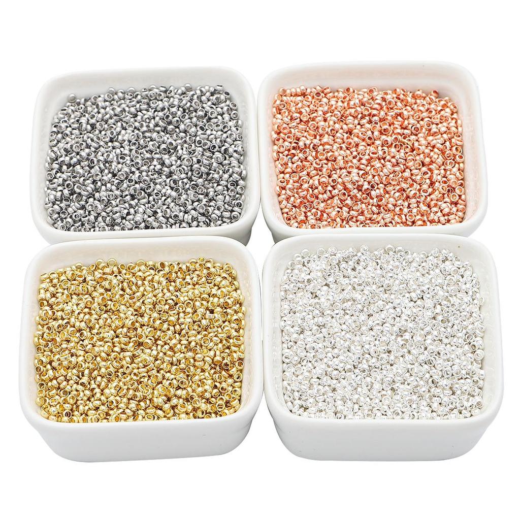 100PCS/Bag Copper Beads For DIY Handmade Jewelry