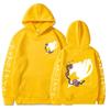 Anime Fairy Tail Oblečení Podzimní Fleecové Manga Mikiny Ležérní Volná Mikina Dlouhý Rukáv Streetwear Unisex Pulovr