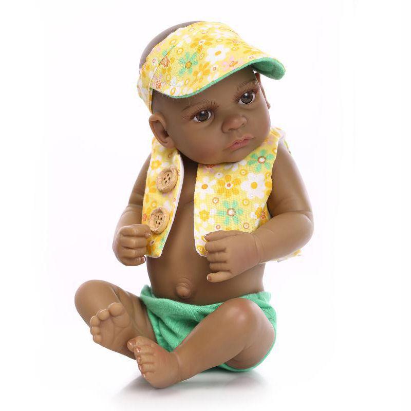 Silicone Doll Npk Size 11 Inch Newborn Baby Rebound Realistic Girl Toy Swimming