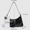 Fashiable Retro Large Capacity Ladies Shoulder Bag Underarm Bag Versatile Bag 2026 New Style Women's Bag for Daily Use
