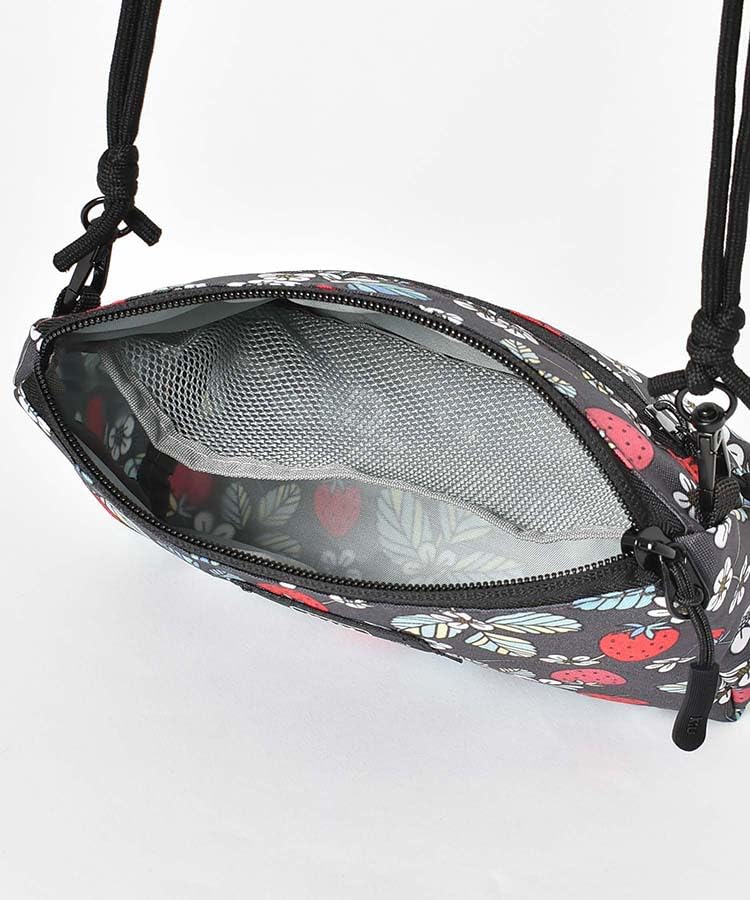 [KiU and BleuBleuet] BleuBleuet KiU Paracord Sacoche Pouch Shoulder Bag (Flower NV)