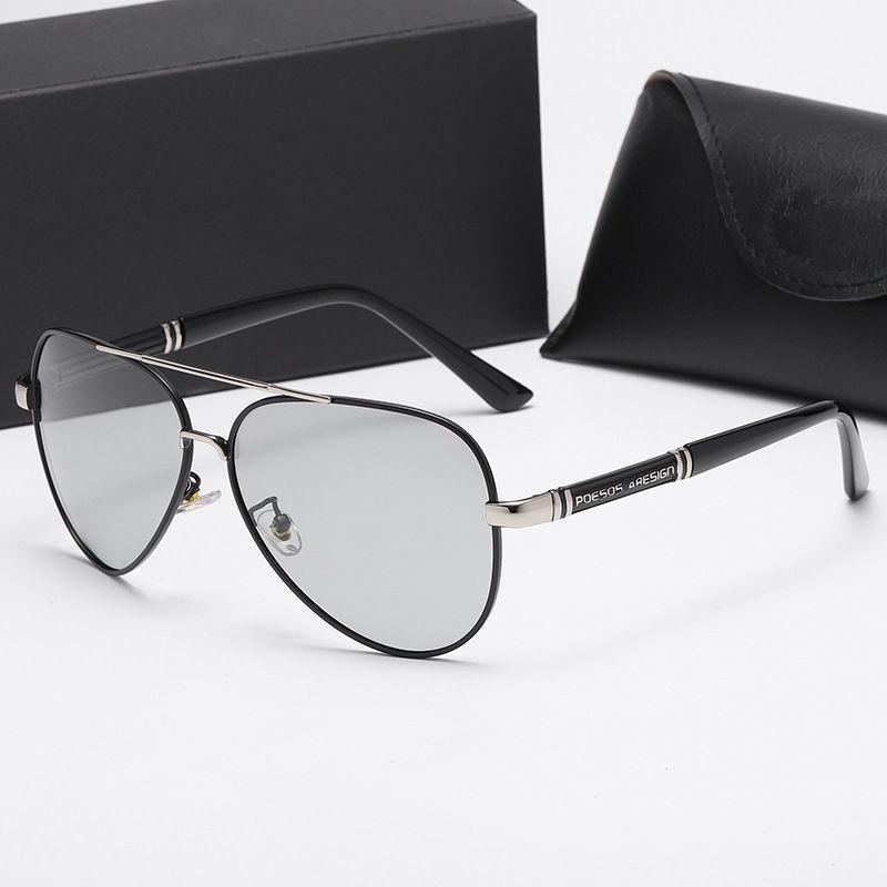 Men's Polarized Photochromic Sunglasses for Day and Night, Driving, and Fishing - Model 5183