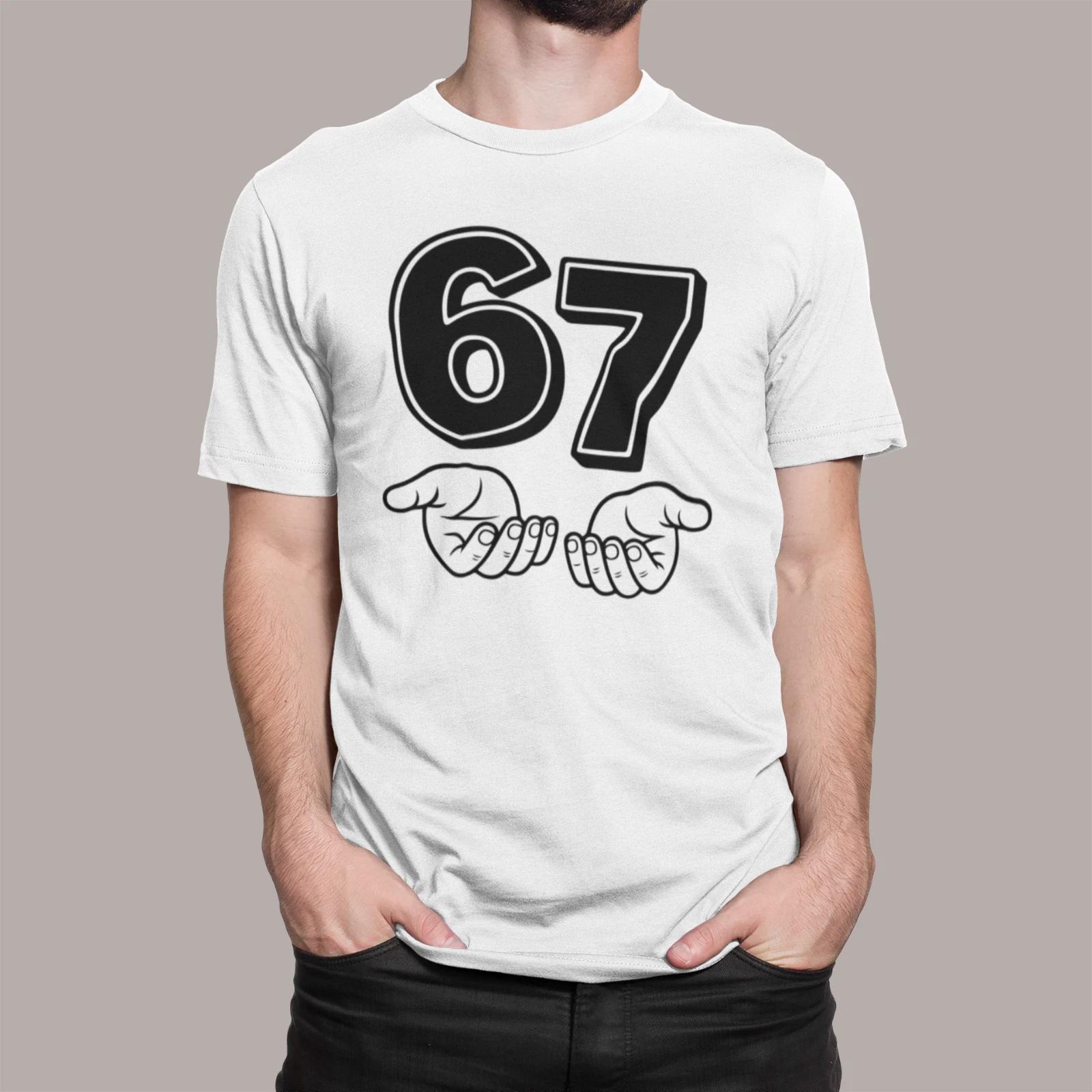 6 SIX 7 SEVEN T-shirt HANDS FUNNY MEME ADULTS KIDS XXXL