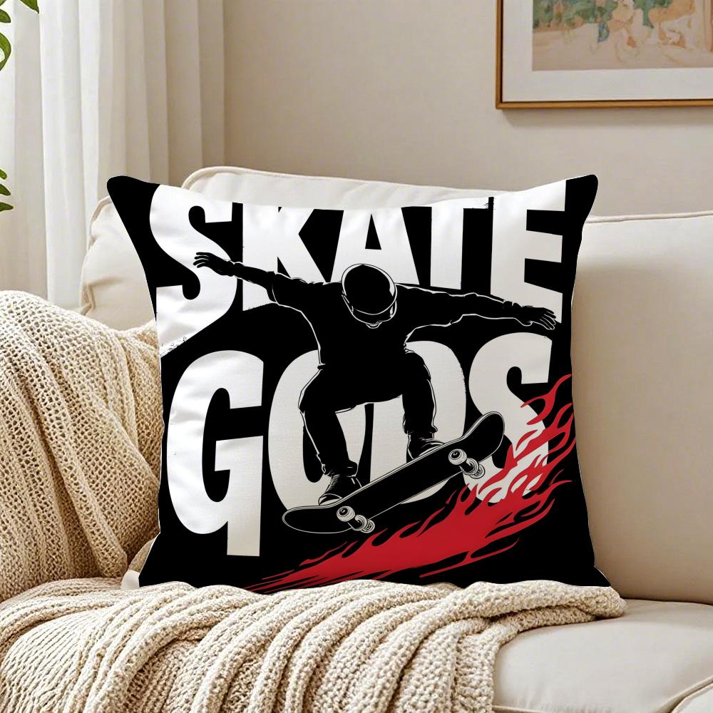 Hiphop Fashion Brand Graffiti Pattern Cushion Cover Pillowcase Antidustmite living Room Sofa Decor Cushion Room