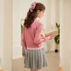 Bailuyu Women's Faux Two-Piece V-Neck Knit Cardigan