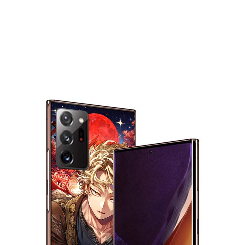 Anime MHA Hawks BNHA Phone Case for Samsung A55 A35 A25 A15 A07 A05S A16 A17 A26 A36 A37 A56 A57 Galaxy Note 20 10 A50S A71 A51
