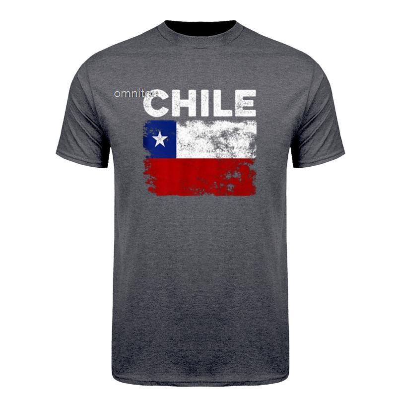 Chile Ya Po Chilean Flag Chile Flag T Shirt Short Sleeve Graphic Tshirts Unisexs Clothing Tshirt HJ038