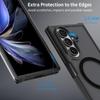 UYUXIO Full Cover Matte Case For Samsung Galaxy Z Fold 7 Magnetic Mobile Phone Cases with Magnet for Z Fold7 Translucent