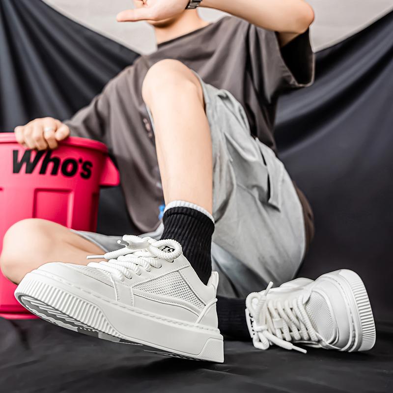 Men 's Casual Four Seasons Fashion Students Comfortable Sneakers Boys Trending Soft Sole Breathable Shoes