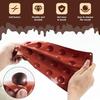 2 PCS Silicone Chocolate Molds, 24-Cavity Half Spheres Silicone Molds for Baking Cocoa Bomb, Pudding, Jelly, Butter Balls, Food Grade Silicone, Heat
