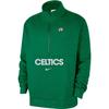 New Nike Boston Celtics Club Courtside Men's Nike Nba 1/2 Zip Top FZ7708-312