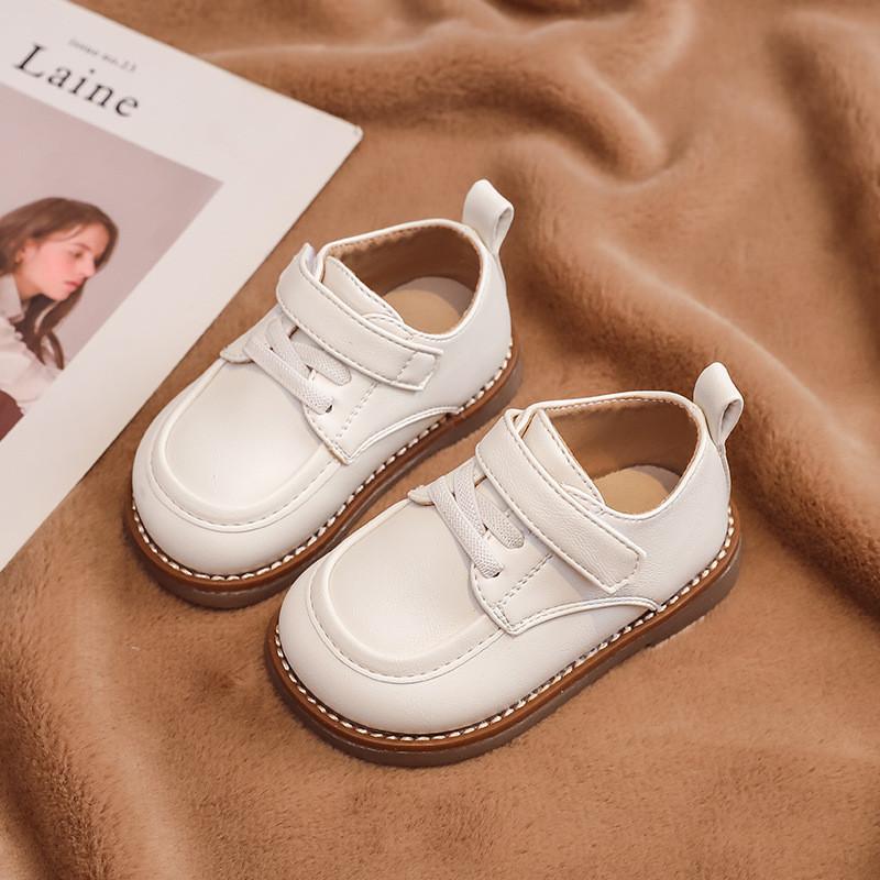 

Кожаная обувь для младенцев с эластичной застежкой и противоскользящим дизайном для первых шагов 15 белый