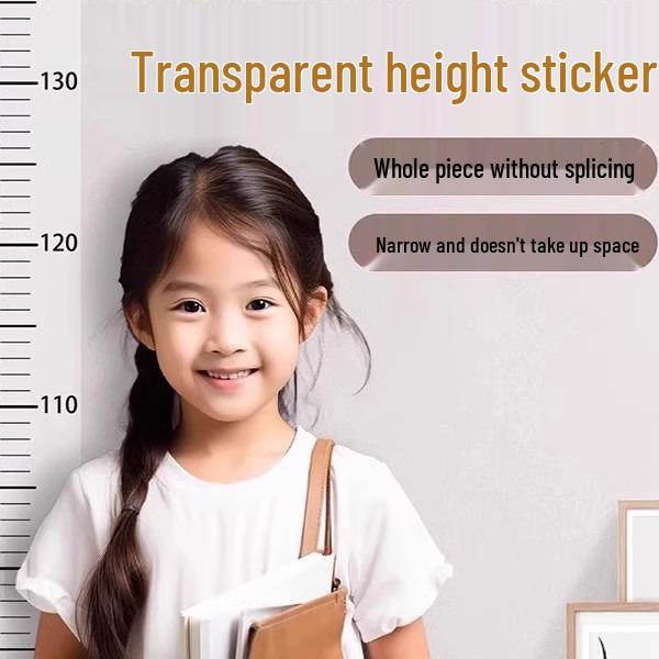 Precise Self-Adhesive Kids Height Measuring Wall Sticker