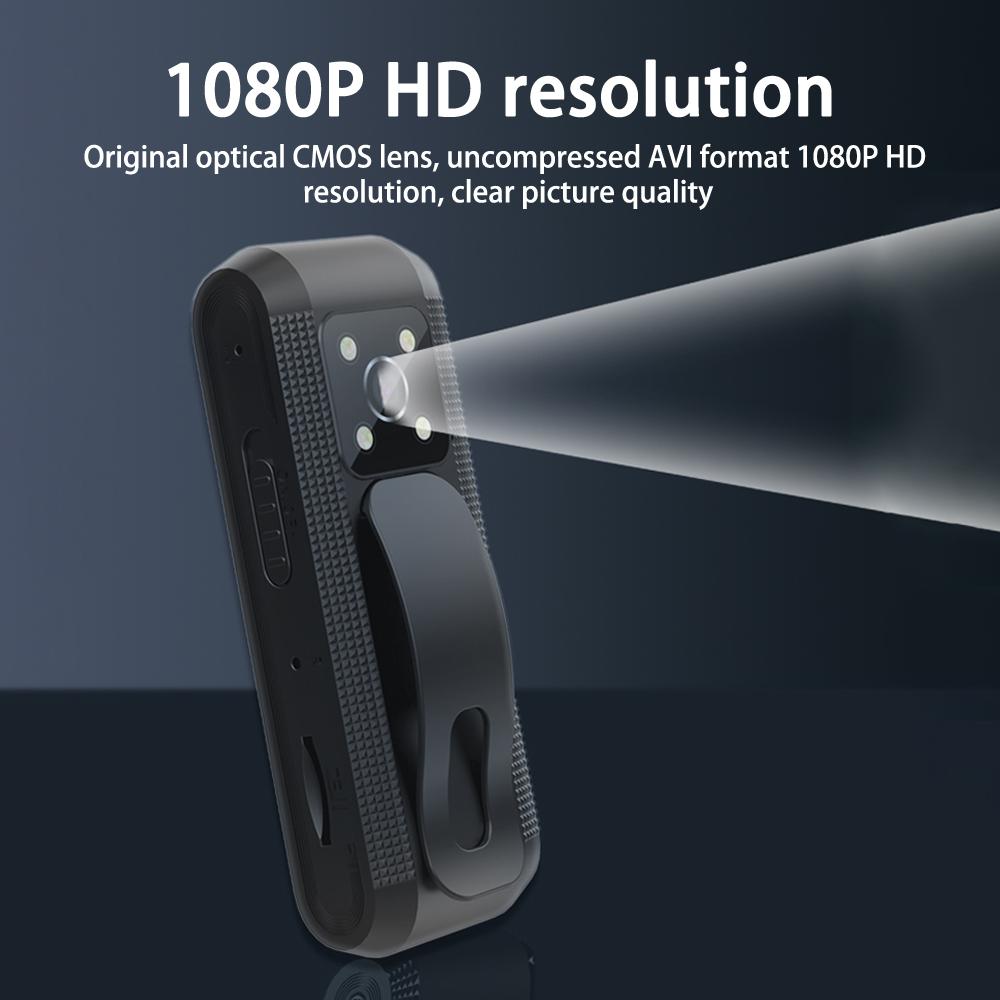New Sound Recording Pen Mini Camera Full HD Voice Video Recording Infrared Night Vision 1080P Wearable Small Wireless Cam