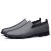 Genuine Leather Men Footwear Slip On Office Man Formal Shoes Wedding Party Men Dress Shoes Breath Driving Lazy Loafers Moccasins