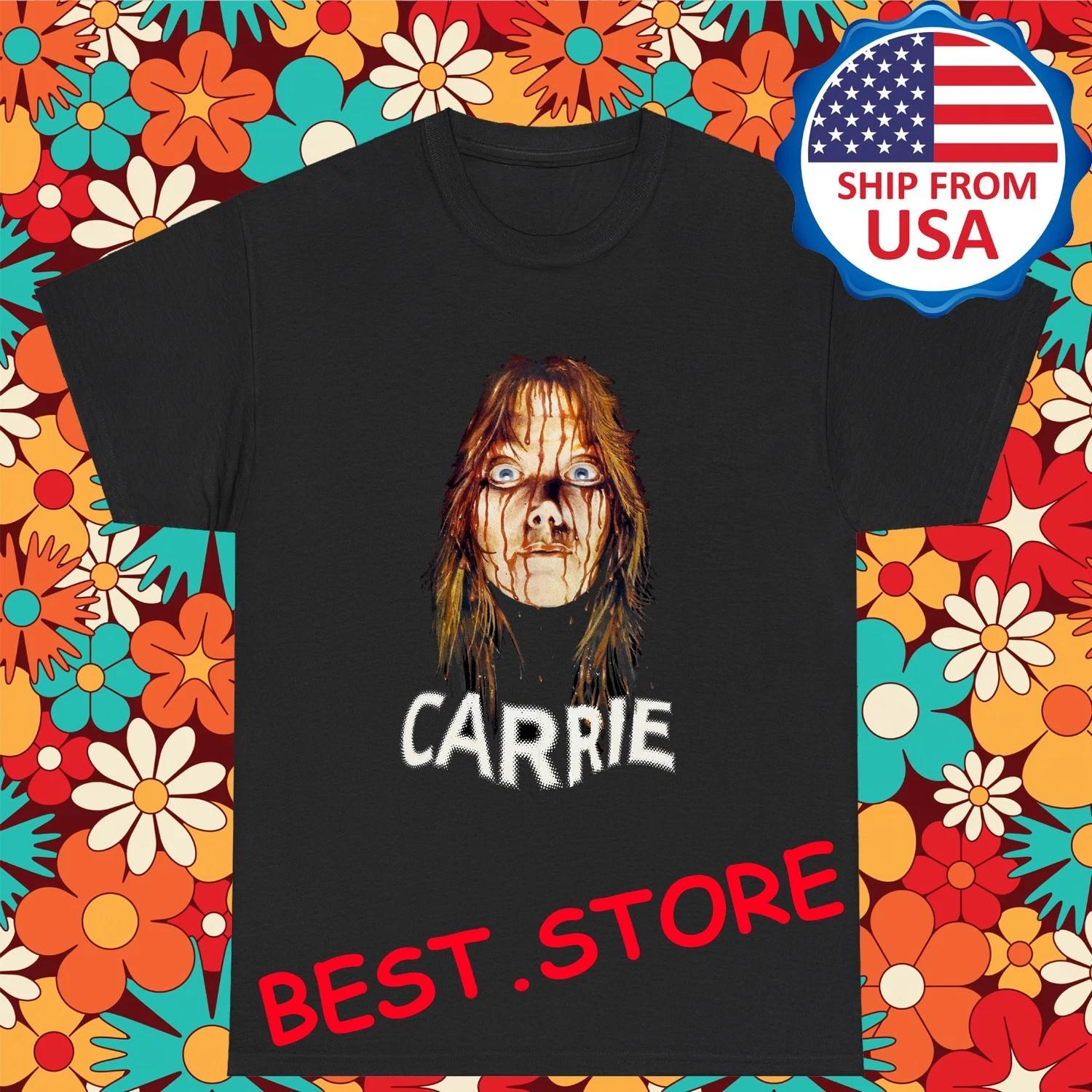 Carrie Horror Movie Poster Men s Black Size S-5XL 4XL