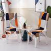 Stretchy Patterned Dining Room Chair Covers Set of 1 ,Washable Dining Chair Covers ,Great Decor for Home Hotel Party Banquet