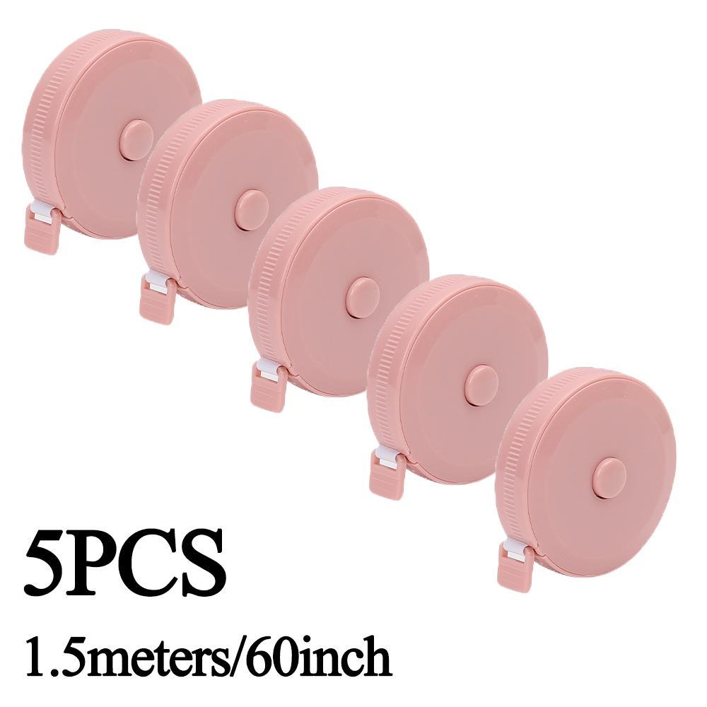 Mini Tape Measure Double Scale Ruler Plastic Roll Tape Accurate Measurement for Weight Loss Body Measurement Sewing Tailor Craft