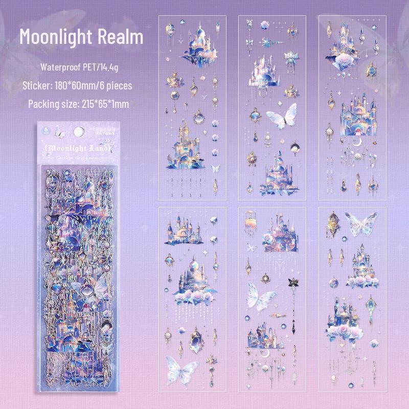 

Пакет наклеек для животных из пленки Sky City Laser Cut: Наклейки для трансграничного справочника