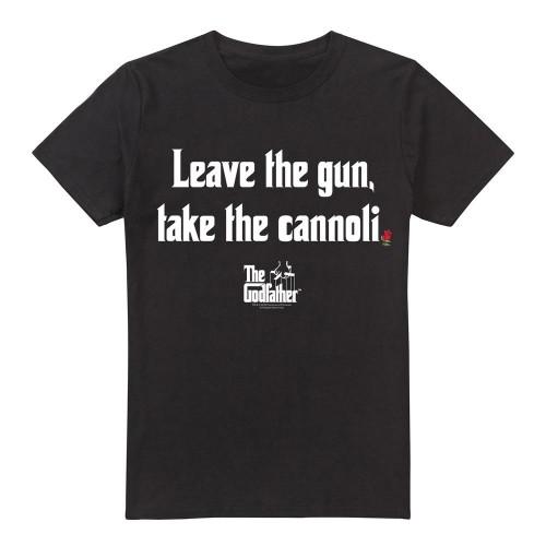 The Godfather Mens Gun Cannoli T-Shirt
