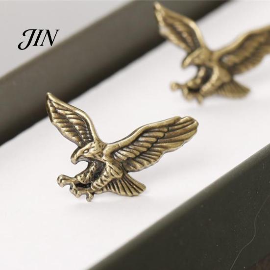 Scratch-resistant Pin Men Brooch, Eagle Design Lapel with Invisible Buckle, Wings Claw Suit Accessory Metal Badge for Suits Shirts Coats Ties Business