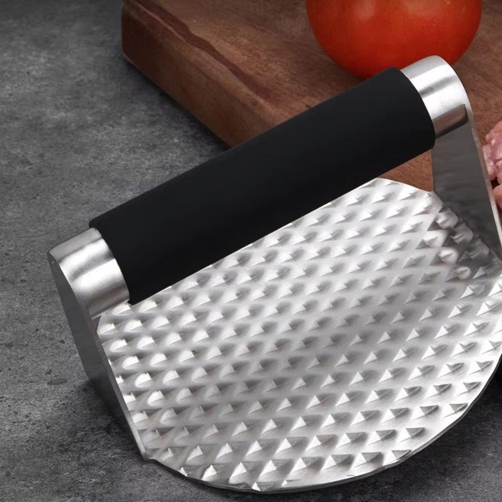 Manual Hamburger Patty Maker Anti-rust Grill Press Durable Barbecue Press Plate Dough