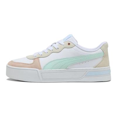 Zapatilla Skye SD Cómoda Versátil Duradera Zapatillas de Skate de Caña Baja Zapatilla de Mujer Blanco 397076-01