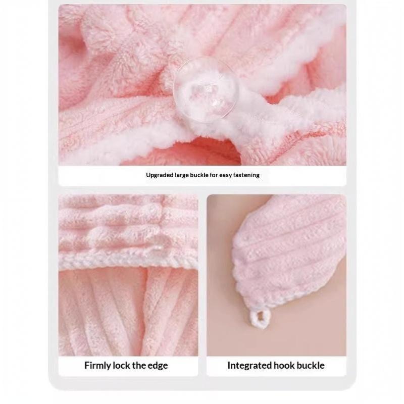 Dry Hair Cap For Women Thickened And Super Absorbent Headscarf For Wiping Hair Quick Drying Cap Dry Hair Towel