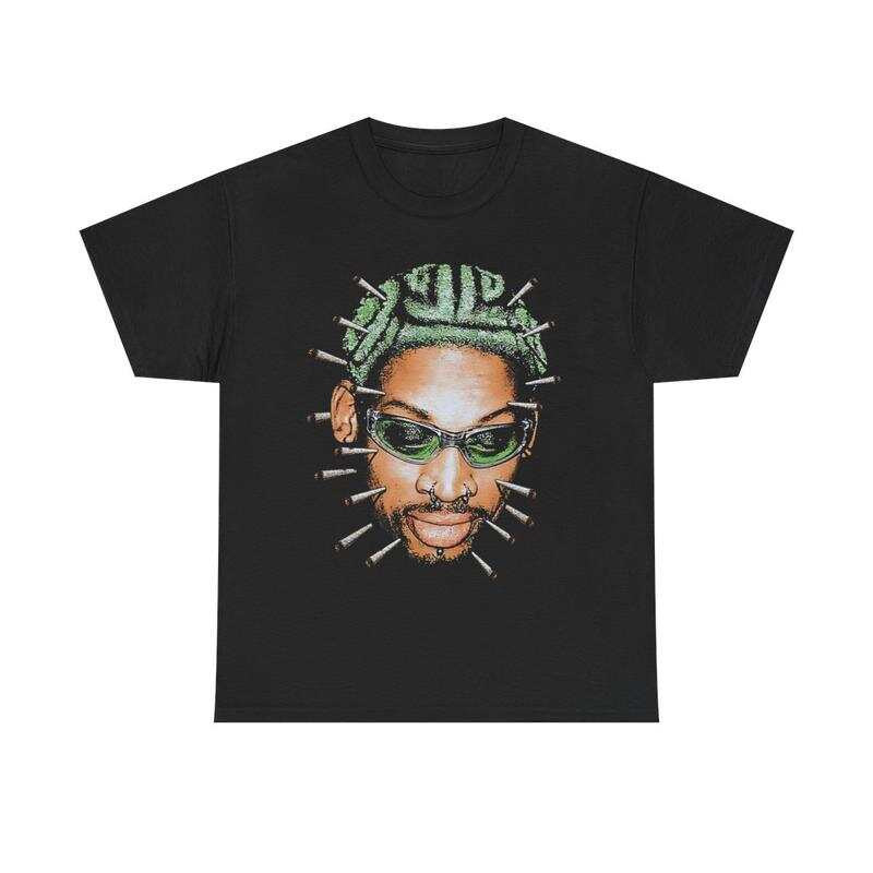 

Vintage Rodman Inspired Graphic Unisex T-Shirt, Hip Hop Rap Unisex T-Shirt S